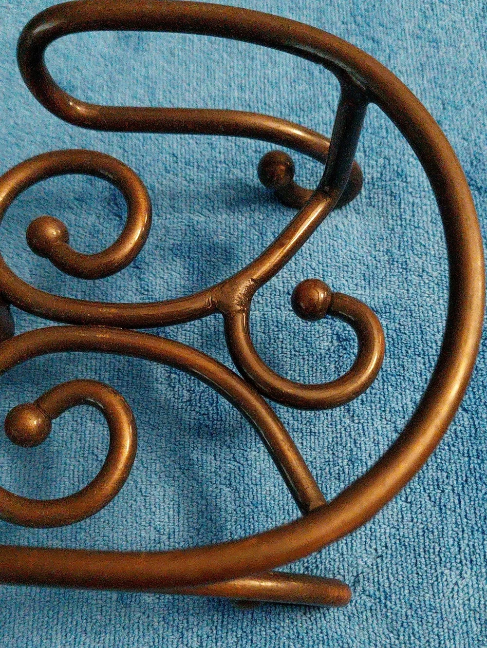 Princess House Fantasia Metal Caddy/ Cruet Holder Item #2593
